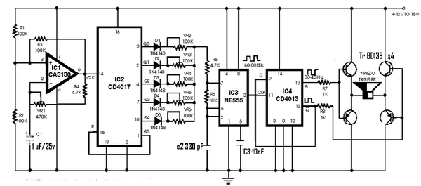 Rangkaian Alat Pengusir Tikus Dan Kecoa ElektronikRangkaian Alat Pengusir Tikus Dan Kecoa Elektronik