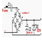 Rangkaian Regulator Power Supply Tanpa Trafo