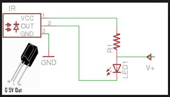 Cara Membuat Rangkaian Alat Test Remote TV Dengan Sensor Inframerah