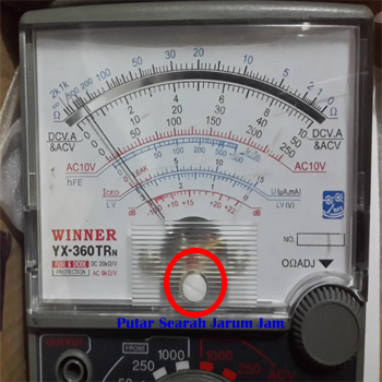 Tips Cara Kalibrasi Multi Tester Atau Avometer Analog