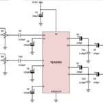 Skema Power Amplifier 5 Watt Stereo IC TEA2025 - Skema Power Amplifier 5 Watt Stereo IC TEA2025 - Skema Diagram