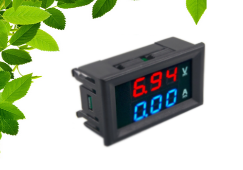 Cara Memasang Dual Digital Voltmeter Plus Ammeter