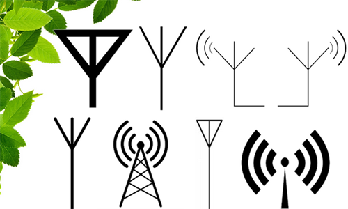 Mengenal Simbol Komponen Elektronik Dasar Rangkaian Elektronika _ Simbol Antena