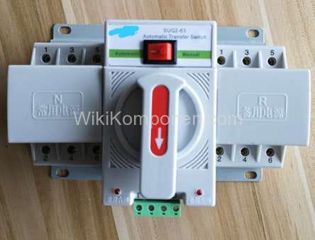 Foto salah satu jenis ATS ( Automatic Transfer Switch )