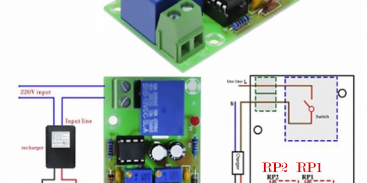 Cara Setting Kit XH-M601 Modul Control Charger Otomatis Aki