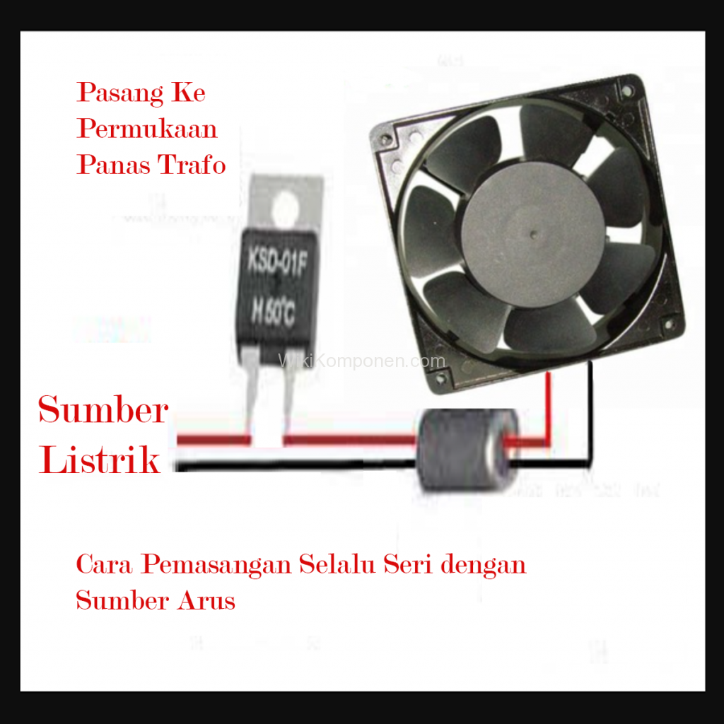 Pengaman Trafo dengan Thermostat KSD01F