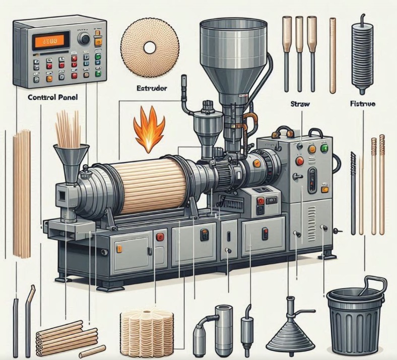 Foto Mesin Extruder Plastik untuk artikel Cara Perawatan Mesin Extruder Plastik