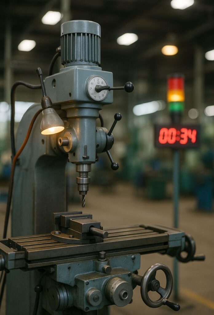 Foto mesin milling atau frais untuk artikel.